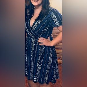 Loft short sleeve dress